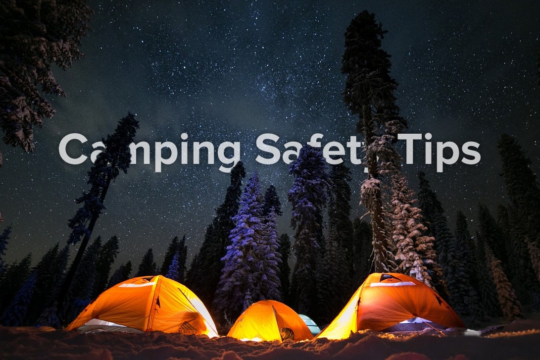 Consejos de seguridad para acampar al aire libre durante la noche