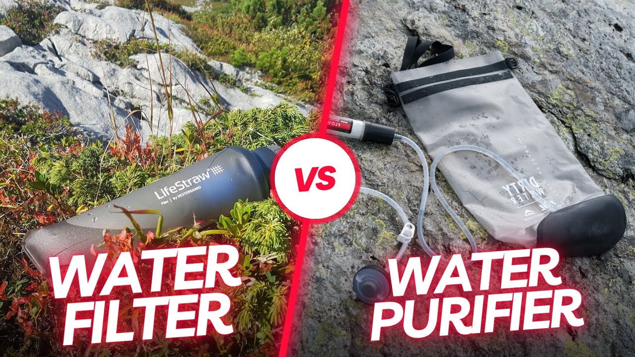 Cómo purificar el agua mientras acampas
