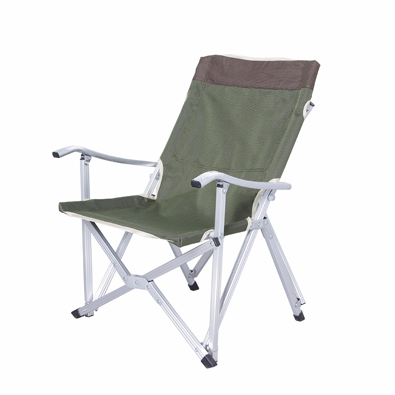 Silla plegable de aluminio Dachuang para acampar, hacer picnic y pescar en la playa
