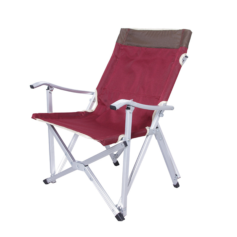 Silla plegable de aluminio Dachuang para acampar, hacer picnic y pescar en la playa