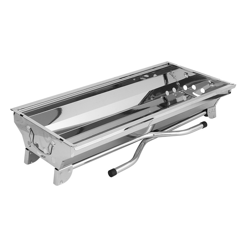 Parrilla de carbón para exteriores para acampar, hacer picnics y ir a la playa