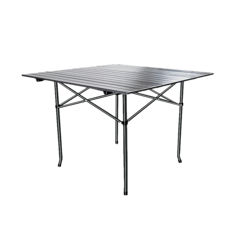 Mesa plegable de aluminio para camping