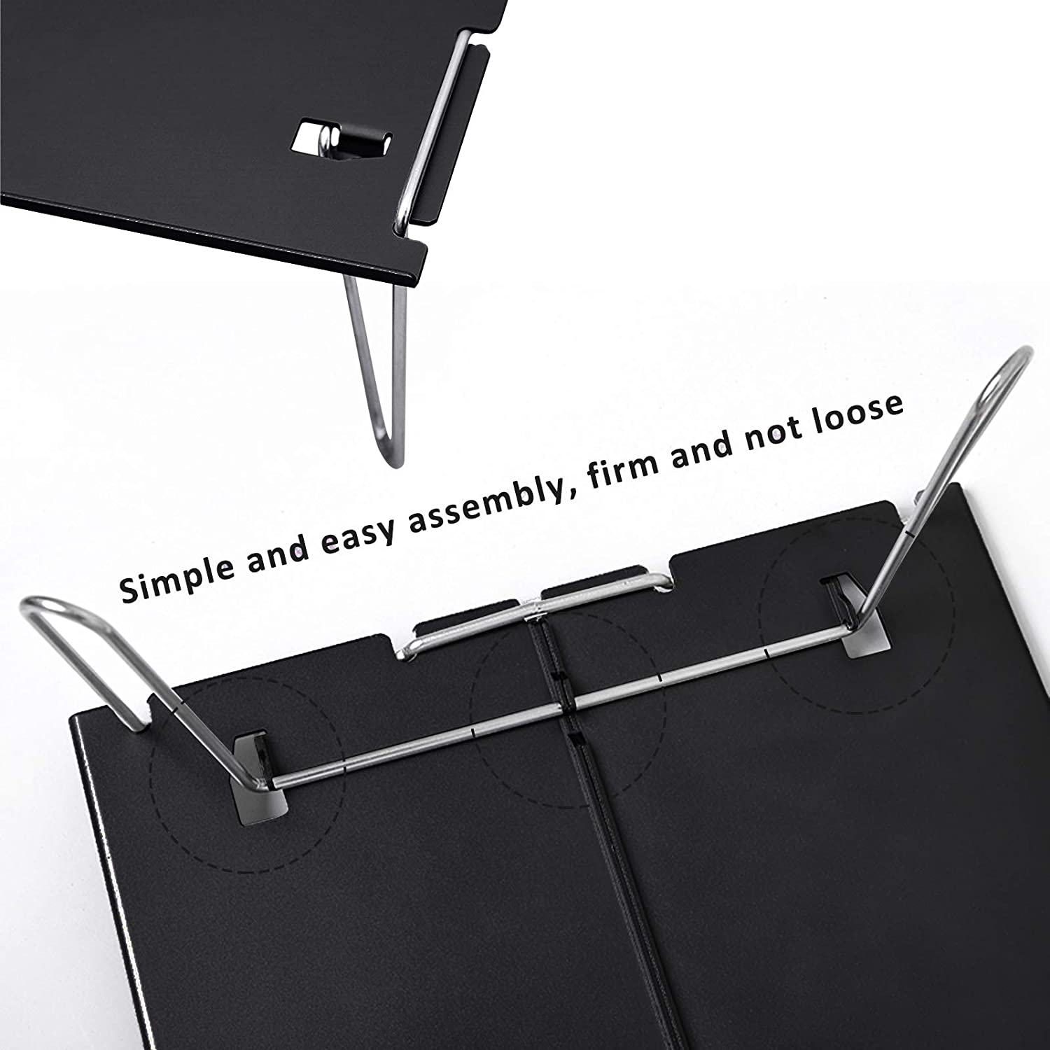 Mesa de picnic plegable portátil para acampar en miniatura