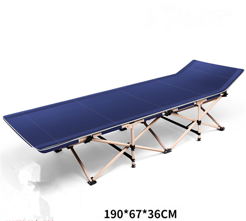 Cama de camping plegable de aluminio portátil para exteriores