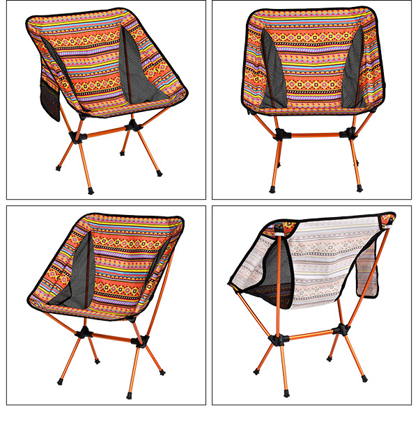 Sillas de camping plegables portátiles de aluminio