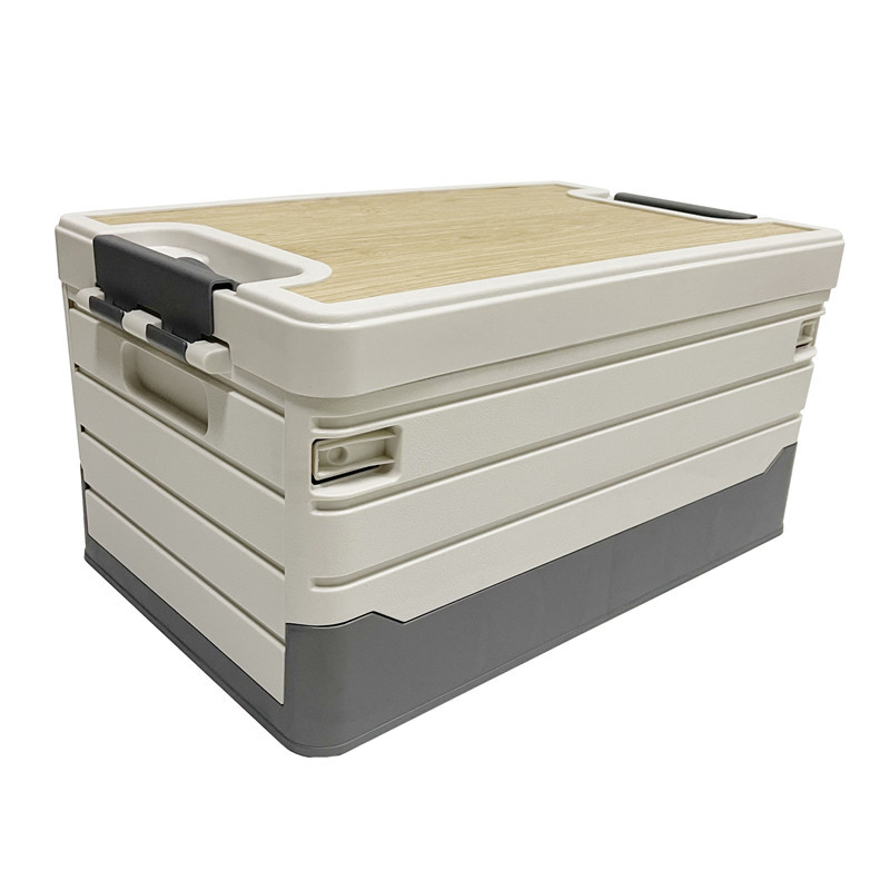 Caja de almacenamiento plegable portátil multifuncional para exteriores