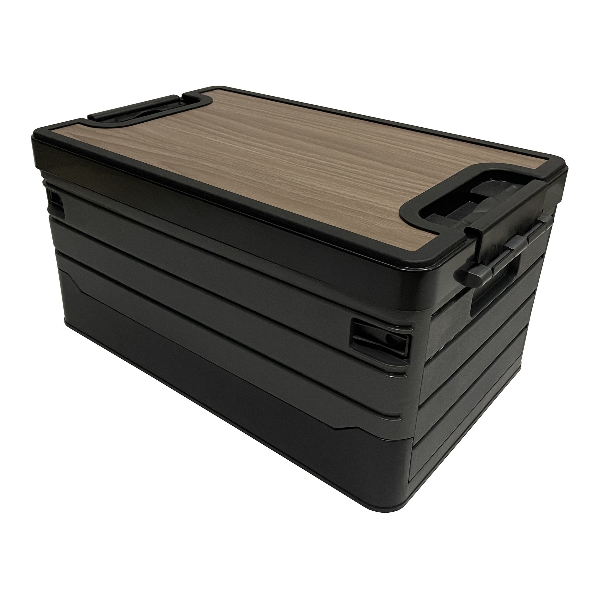 Caja de almacenamiento plegable portátil multifuncional para exteriores