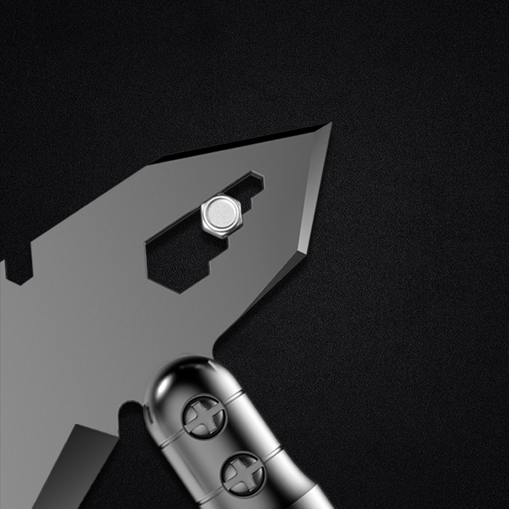 Hacha multiusos para exteriores con doble cabezal Tomahawk