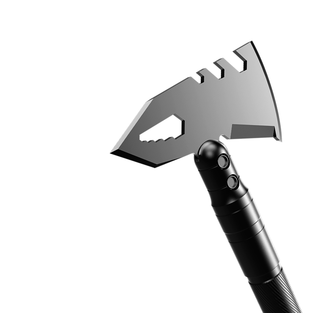 Hacha multiusos para exteriores con doble cabezal Tomahawk