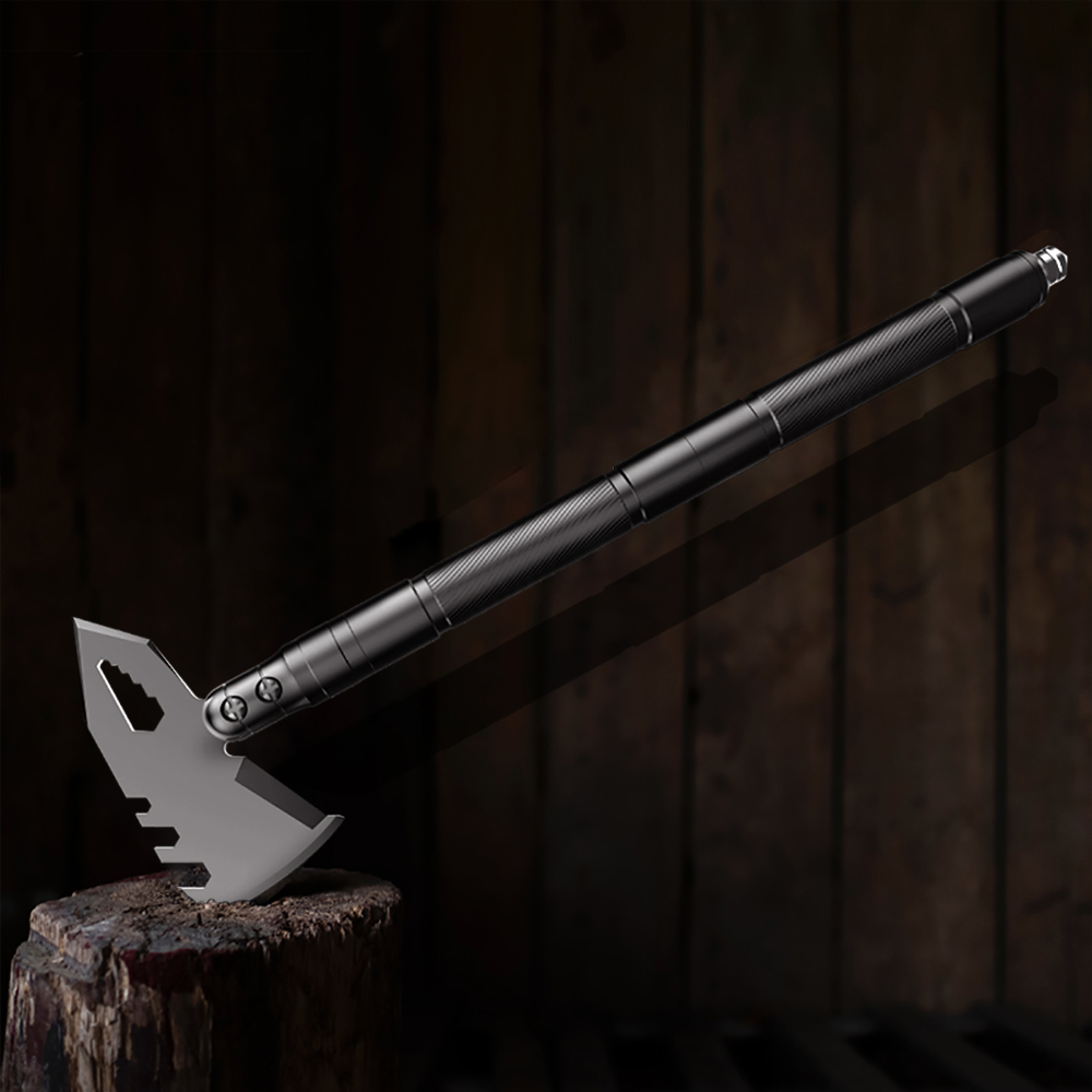 Hacha multiusos para exteriores con doble cabezal Tomahawk