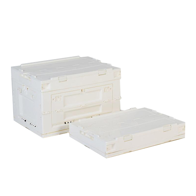 Caja de almacenamiento plegable de plástico multifuncional para acampar