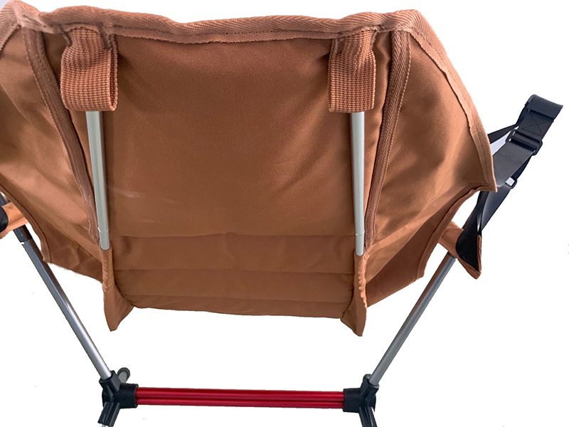 Silla de camping plegable ultraligera con estructura de aluminio