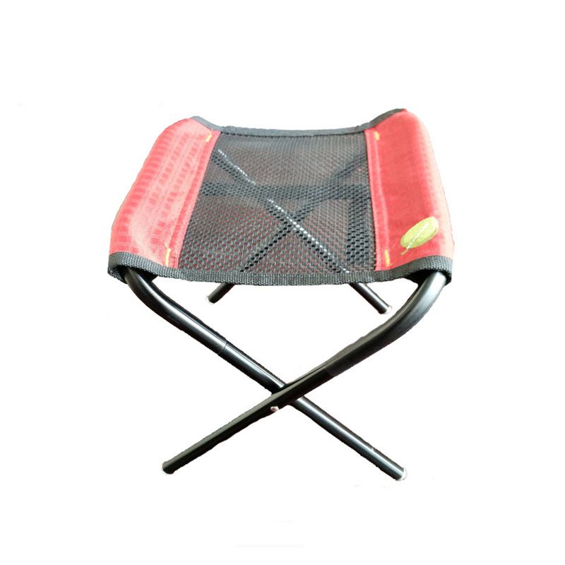 Silla plegable portátil para pesca al aire libre, colorida, para acampar y playa