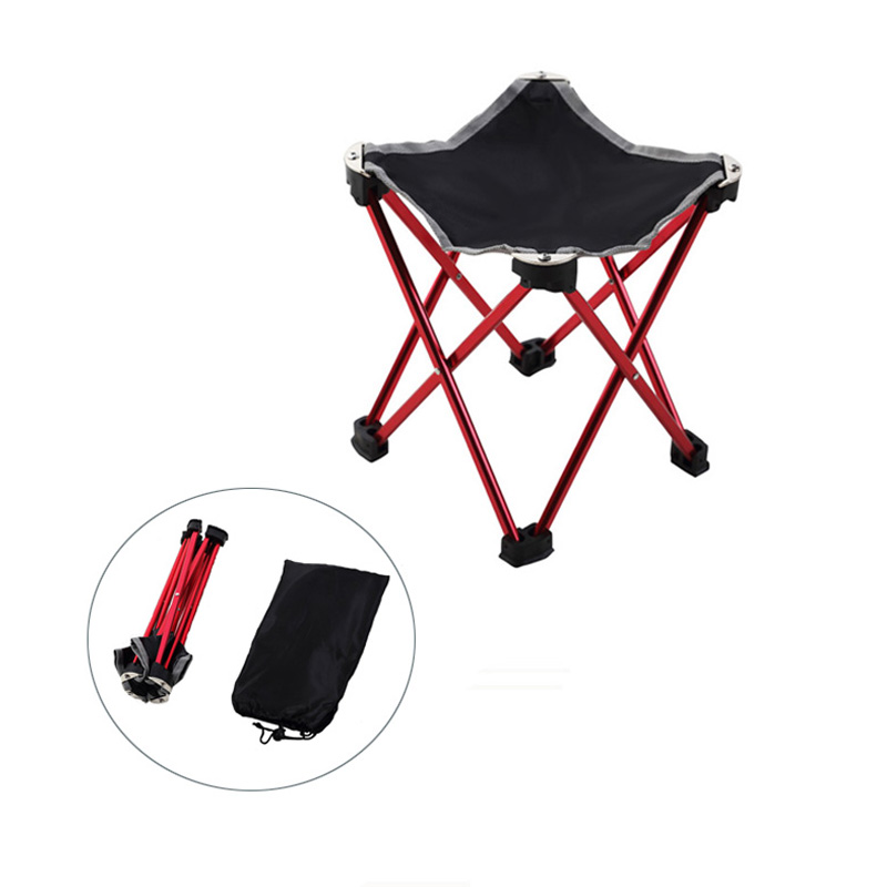 Silla plegable pequeña para acampar en la playa