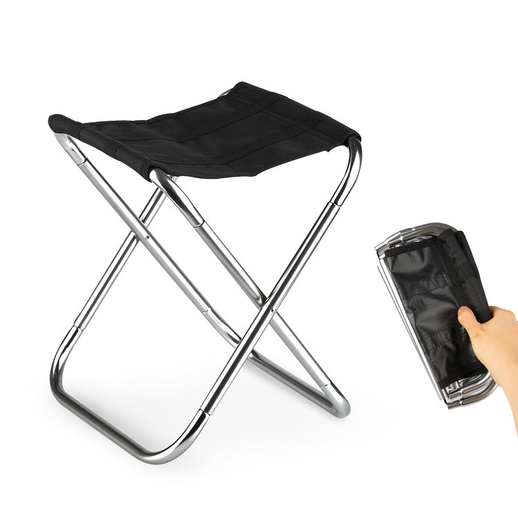 Taburete de pesca plegable para playa y camping