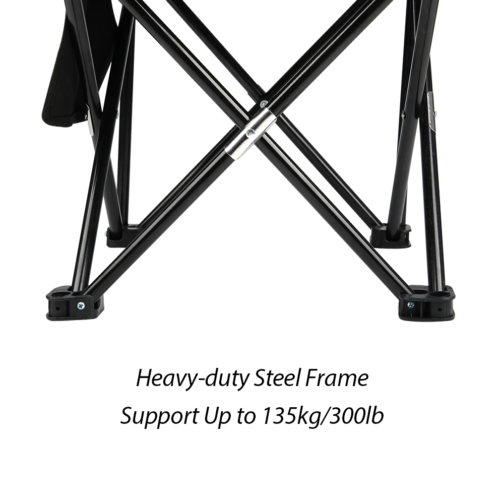 Silla de camping para pesca, plegable, sencilla y portátil