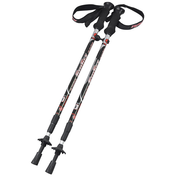 Bastones de trekking ajustables de 3 secciones