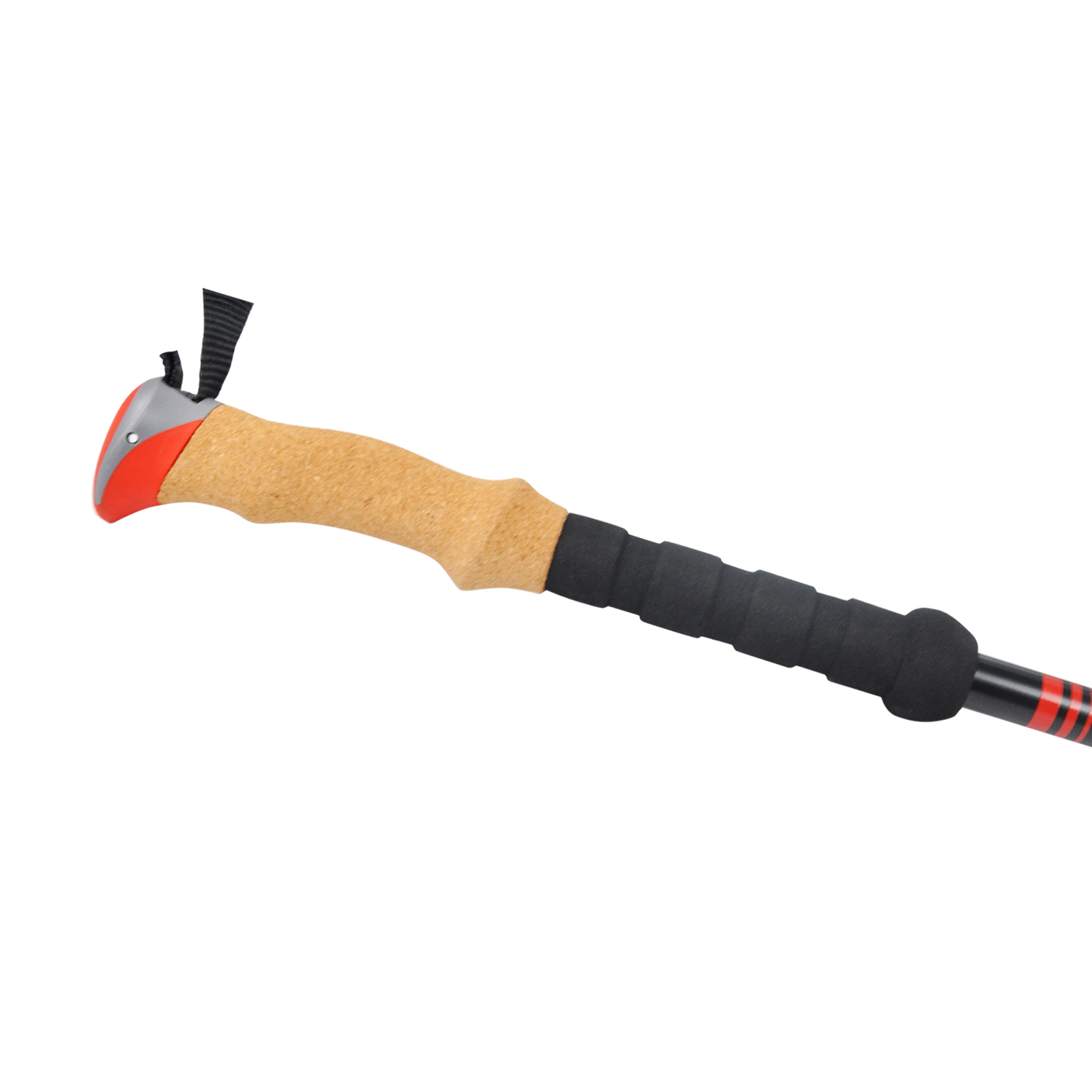 Bastones de trekking telescópicos ultraligeros de aluminio 7075