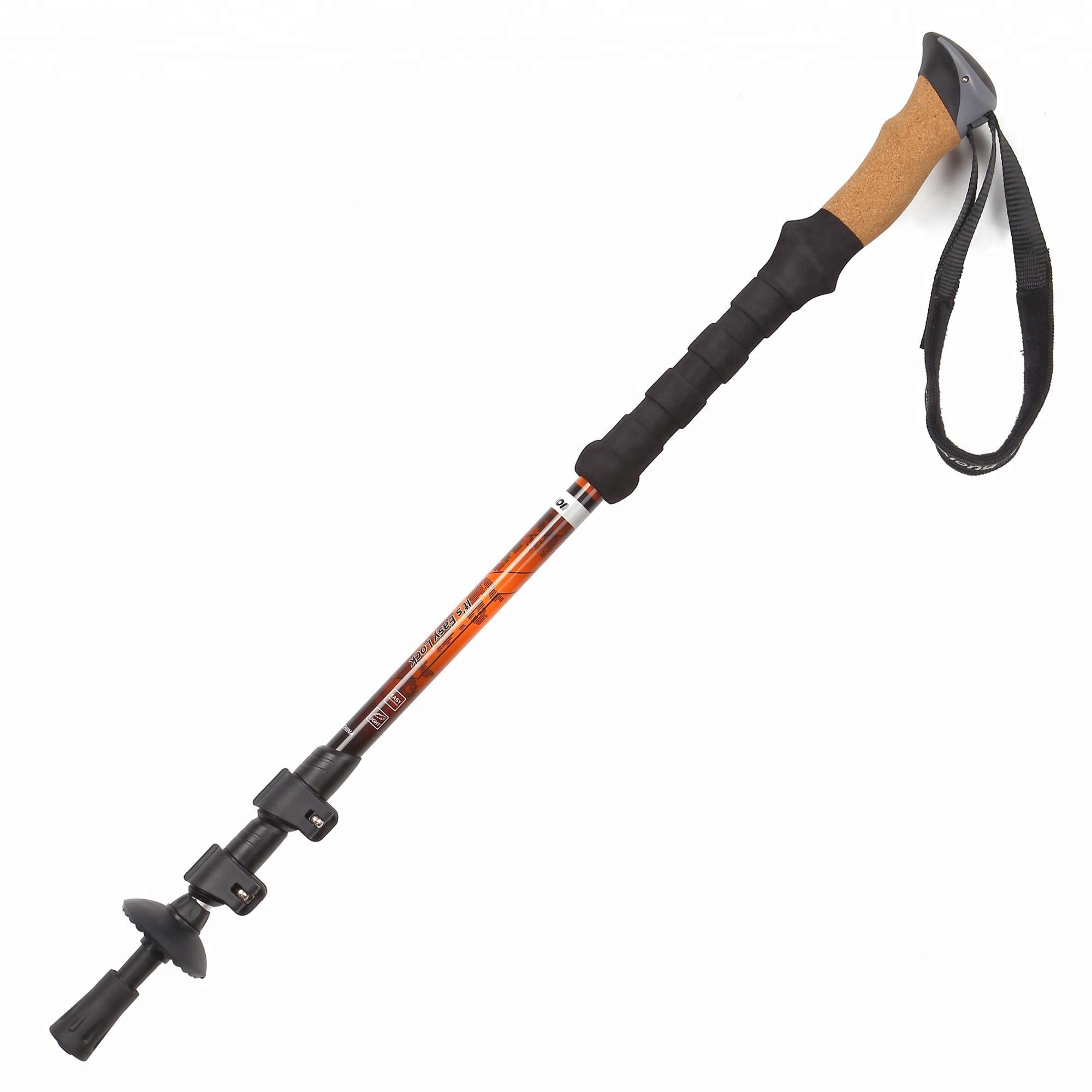 Bastón de trekking de fibra de carbono | Bastones de trekking para exteriores