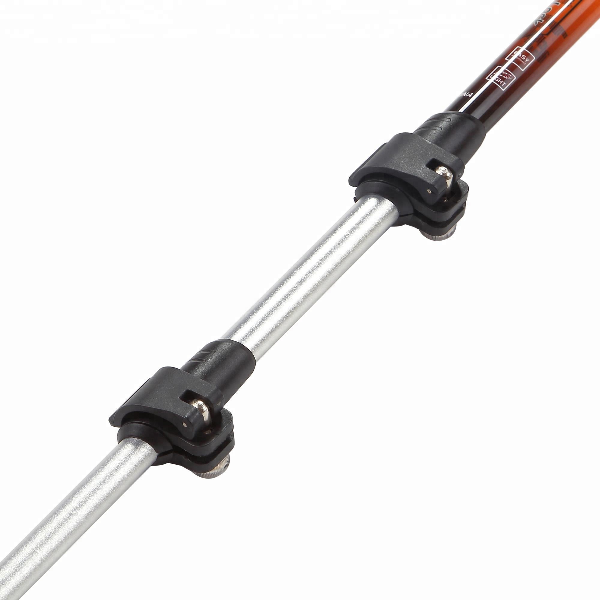 Bastón de trekking de fibra de carbono | Bastones de trekking para exteriores