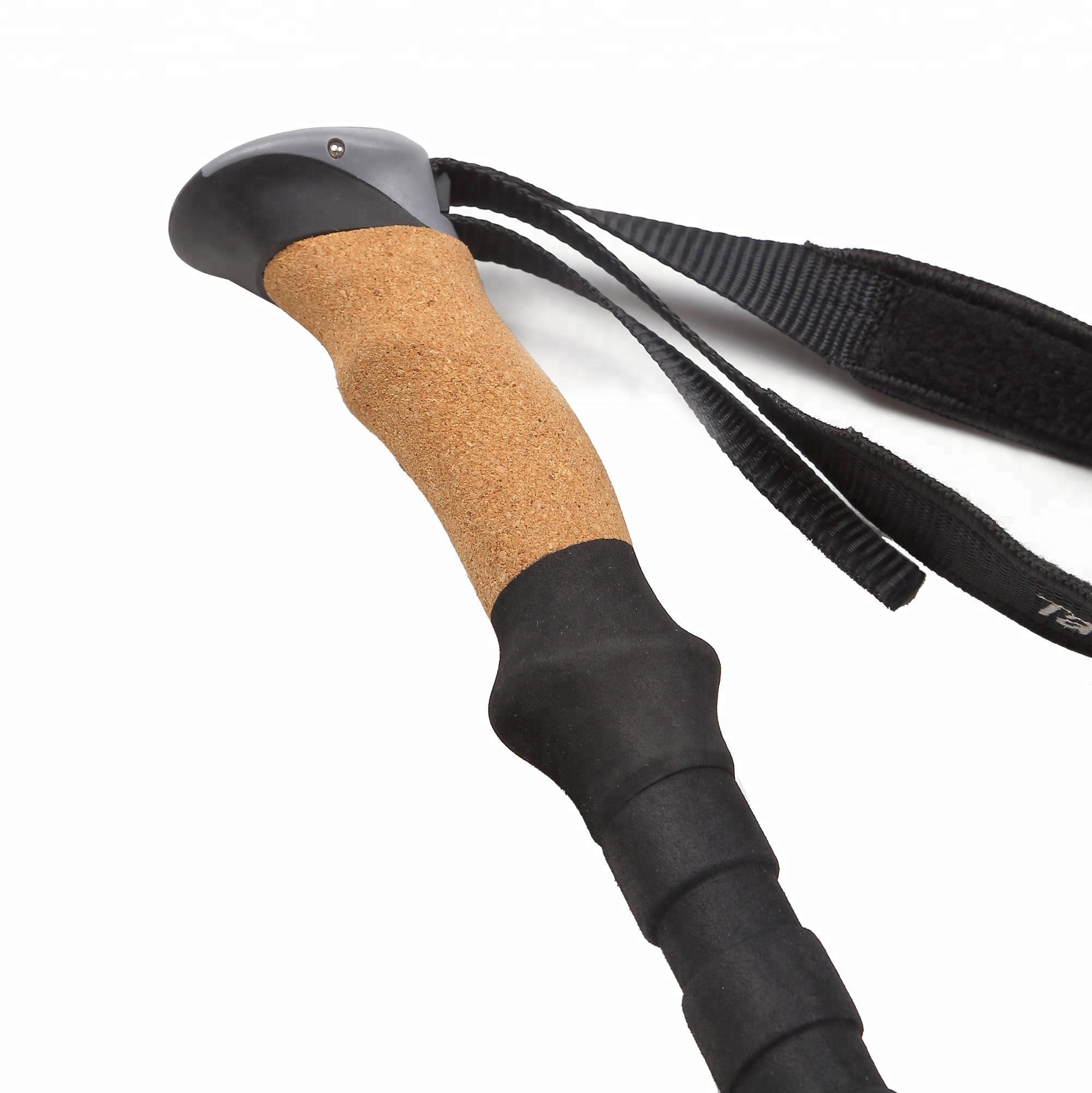 Bastón de trekking de fibra de carbono | Bastones de trekking para exteriores