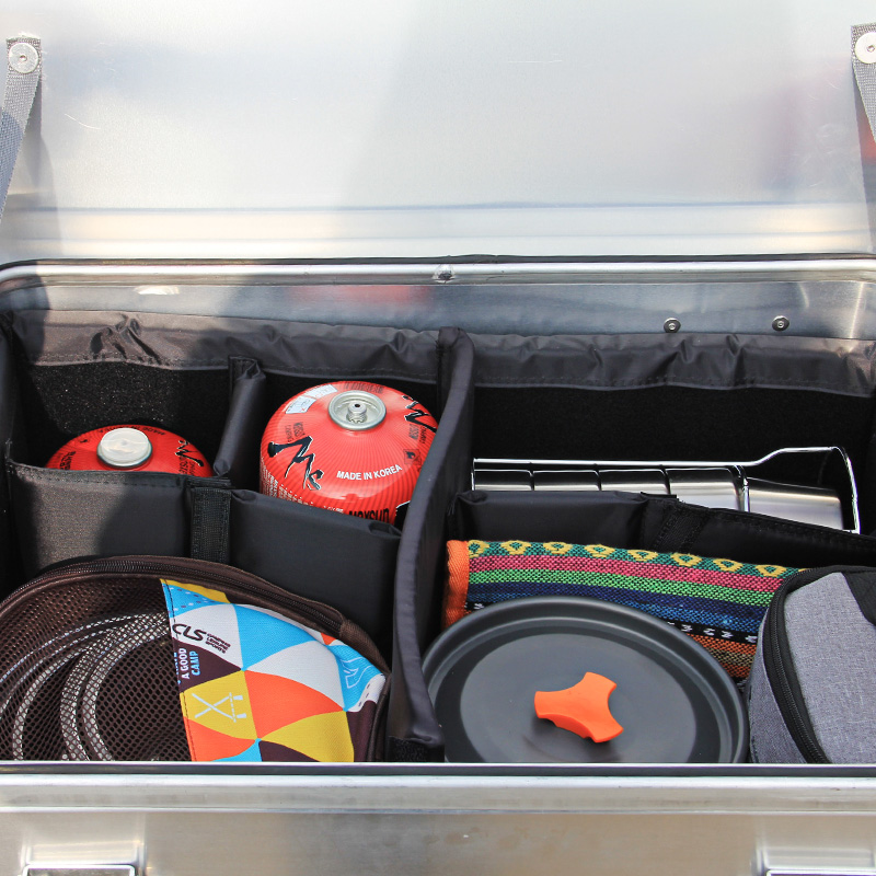 Caja de cocina para exteriores para camping, aventuras y terrenos