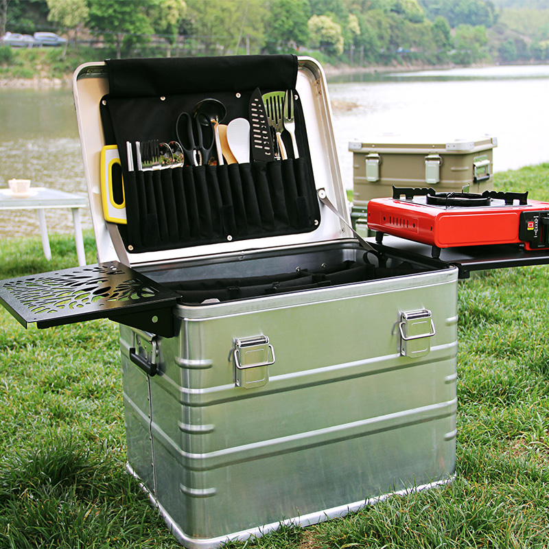 Caja de cocina para exteriores para camping, aventuras y terrenos