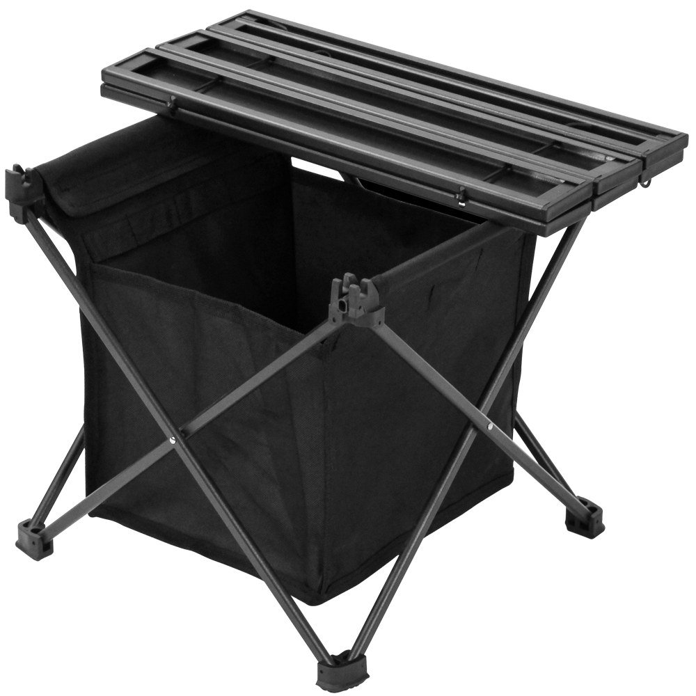 Mesa de camping de aluminio para barbacoa al aire libre