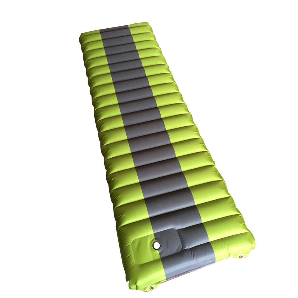 Colchoneta inflable para dormir para acampar al aire libre, colchón de aire para tienda de campaña
