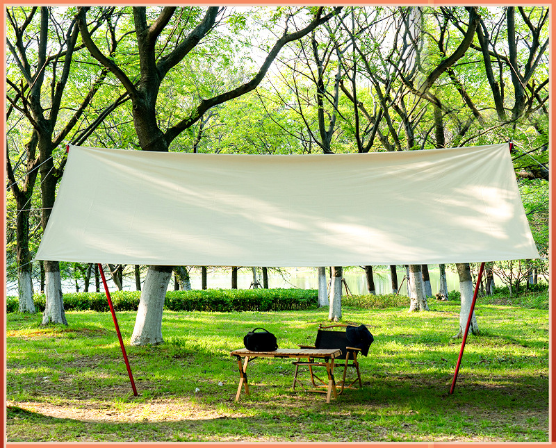 Toldo para acampar al aire libre, refugio solar