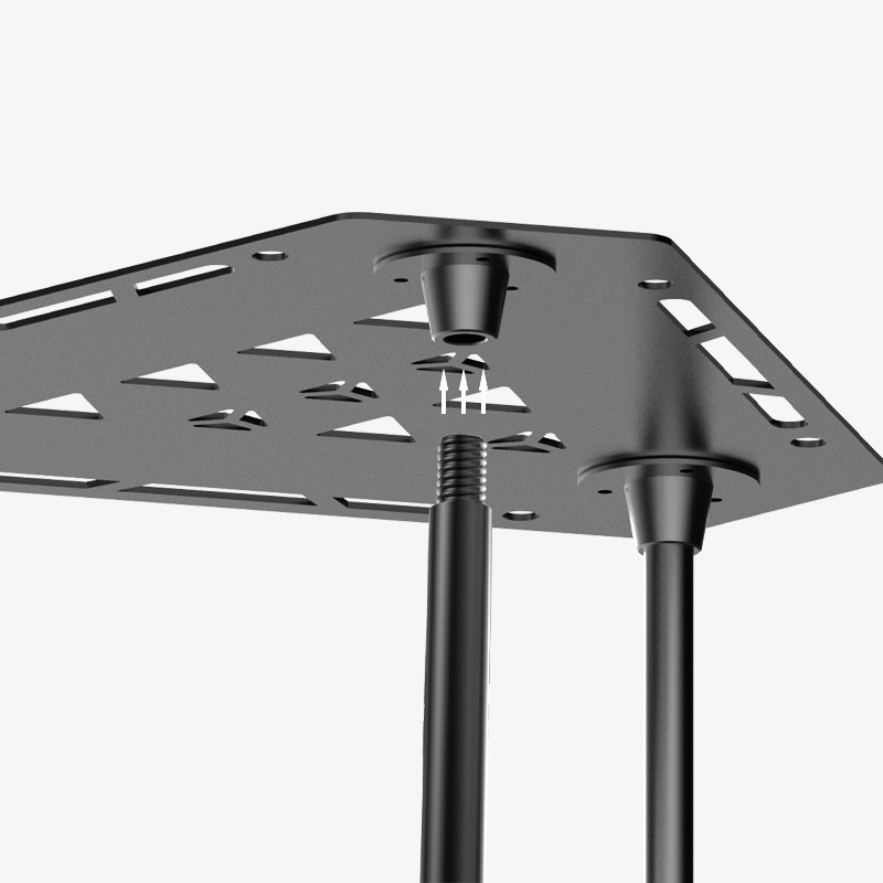 Mesa plegable portátil para acampar con orificio para colgar en el lateral