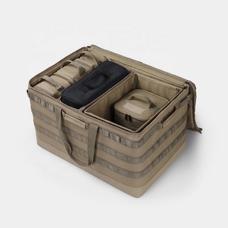 Bolsa de almacenamiento para acampar al aire libre, equipo de viaje, almacenamiento separado