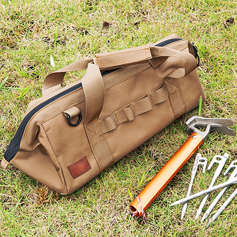 Bolsa de almacenamiento de herramientas impermeable para acampar al aire libre personalizada
