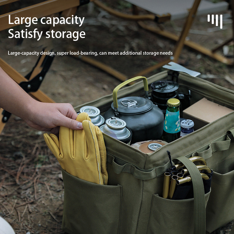 Bolsa de almacenamiento portátil para viajes y acampadas al aire libre