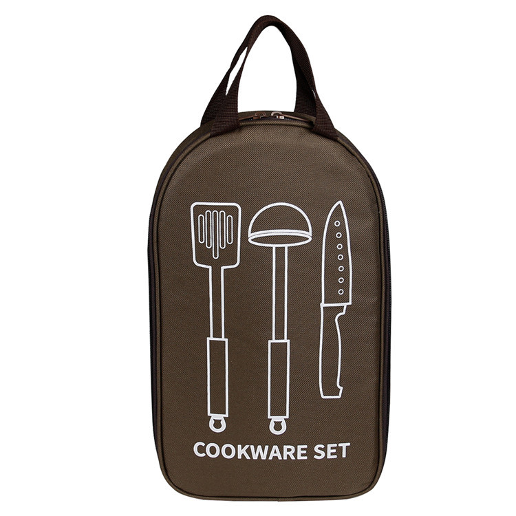 Bolsa de almacenamiento para vajilla y cuchillos de cocina para picnic al aire libre