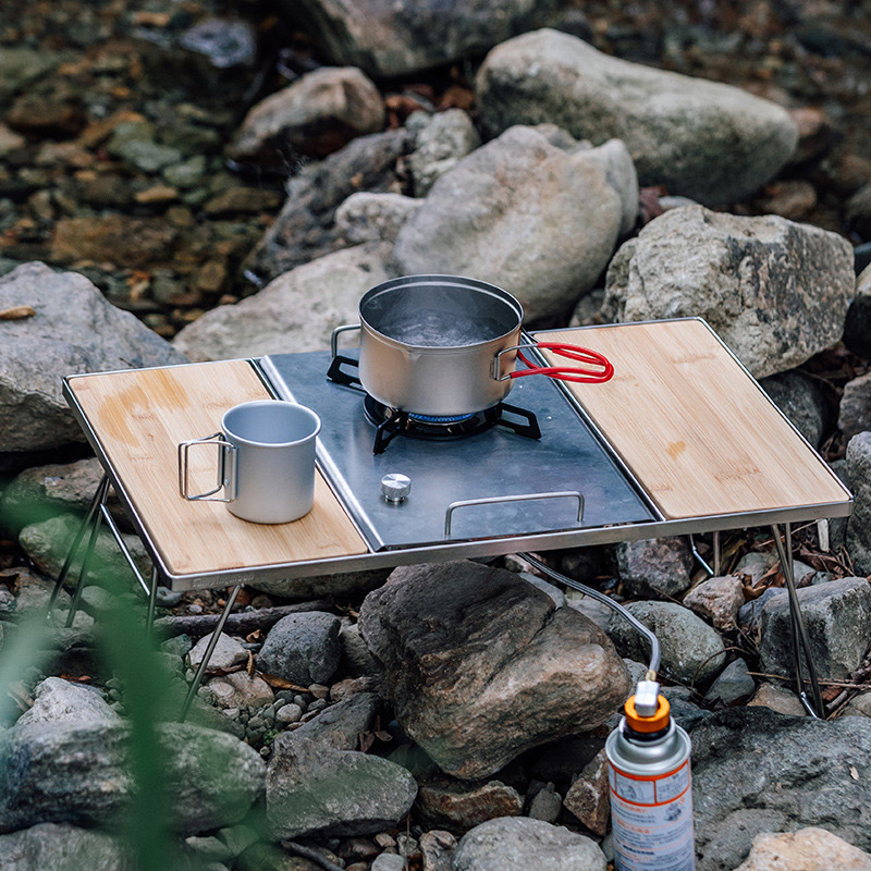 Estufa de gas de escritorio para acampar al aire libre de 4000 W para mesa IGT