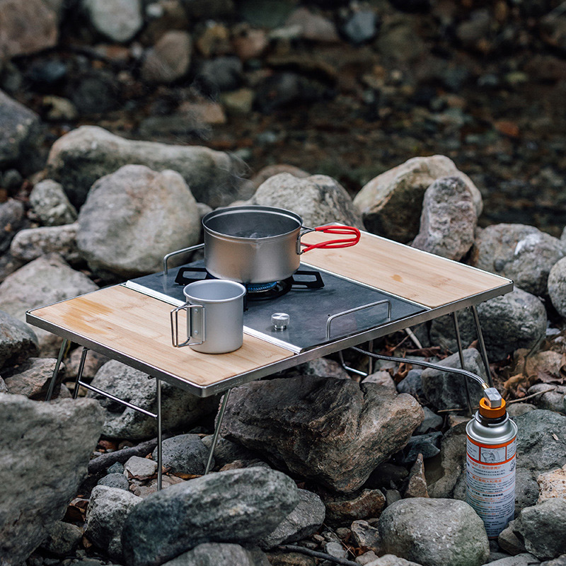 Estufa de gas de escritorio para acampar al aire libre de 4000 W para mesa IGT