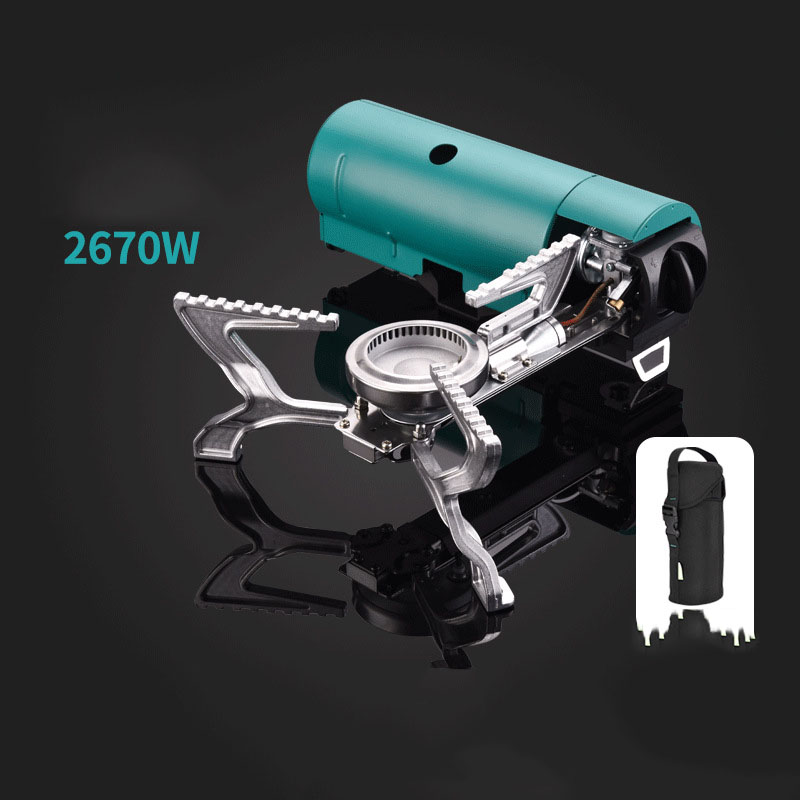 Estufa de gas portátil mini de casete plegable para exteriores