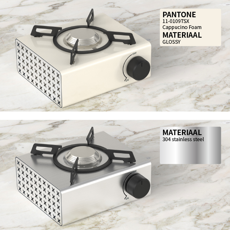 Quemador de gas butano portátil de 2000 W para camping al aire libre y picnic