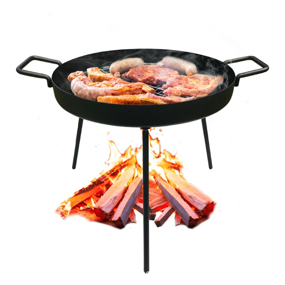 Sartén antiadherente para barbacoa de exterior para uso doméstico