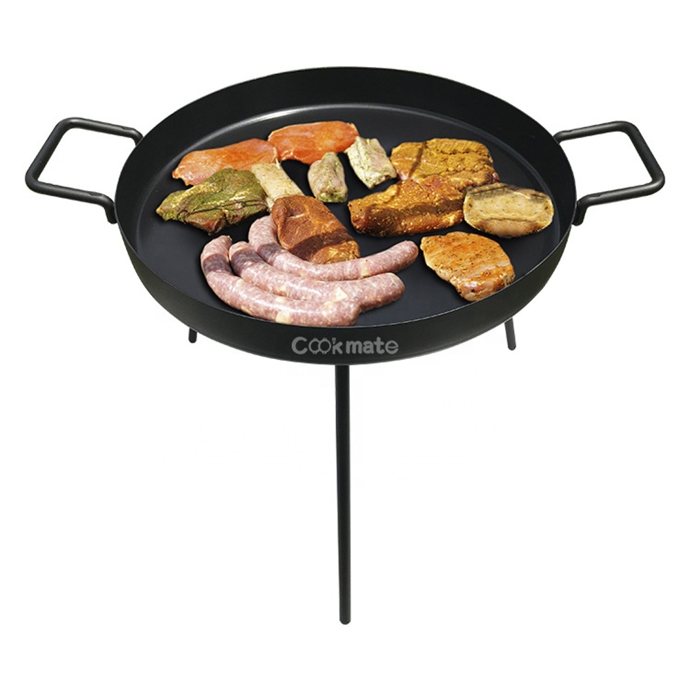 Sartén antiadherente para barbacoa de exterior para uso doméstico