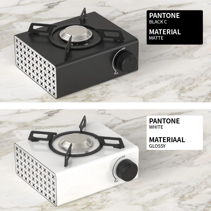 Quemador de gas butano portátil de 2000 W para camping al aire libre y picnic