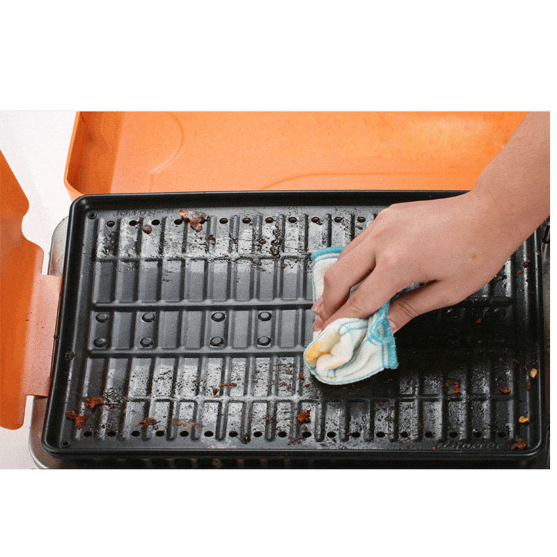 Estufa de gas portátil para exteriores y asador con rejilla y patas