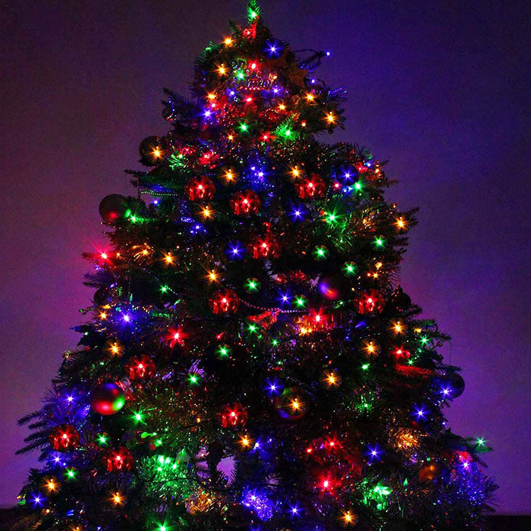 Cadena de luces LED navideñas a prueba de agua