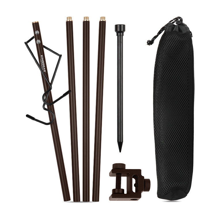 Lámpara de camping plegable con soporte de aleación de aluminio