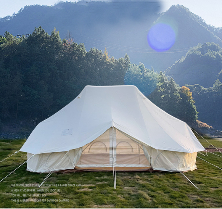 Tienda de campaña Emperor Yurt de 24 m² para camping y glamping