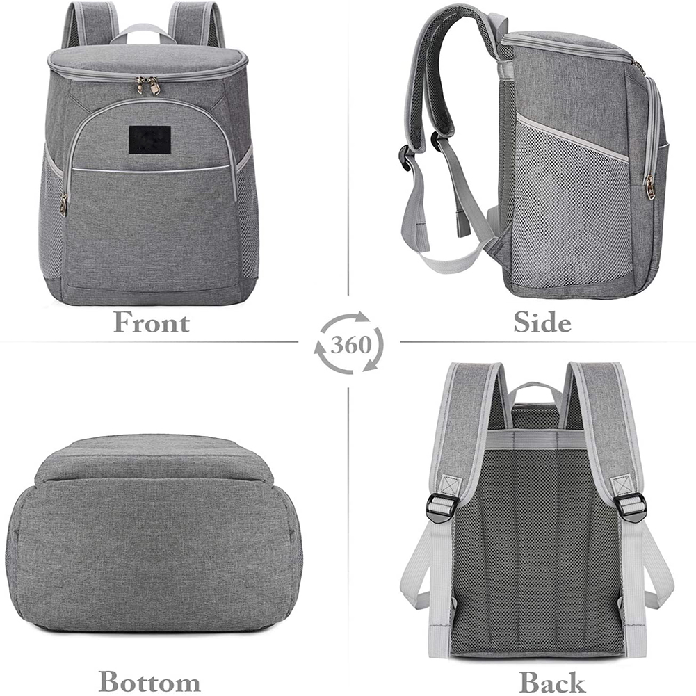 Mochila térmica para acampar, bolsa térmica multifunción para picnic