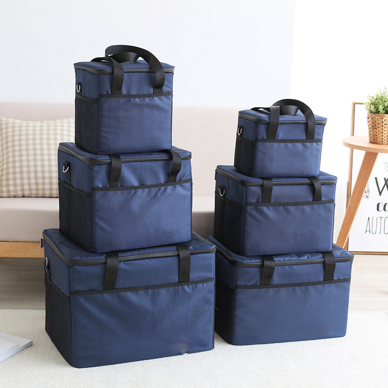 Bolsa térmica grande para acampar, bolsa de picnic impermeable y aislada