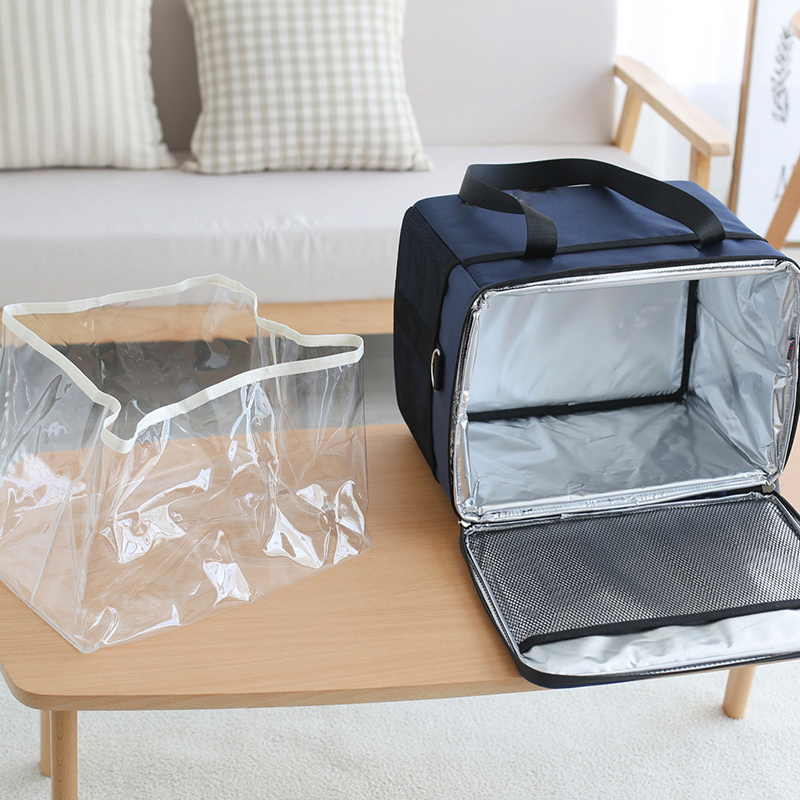 Bolsa térmica grande para acampar, bolsa de picnic impermeable y aislada