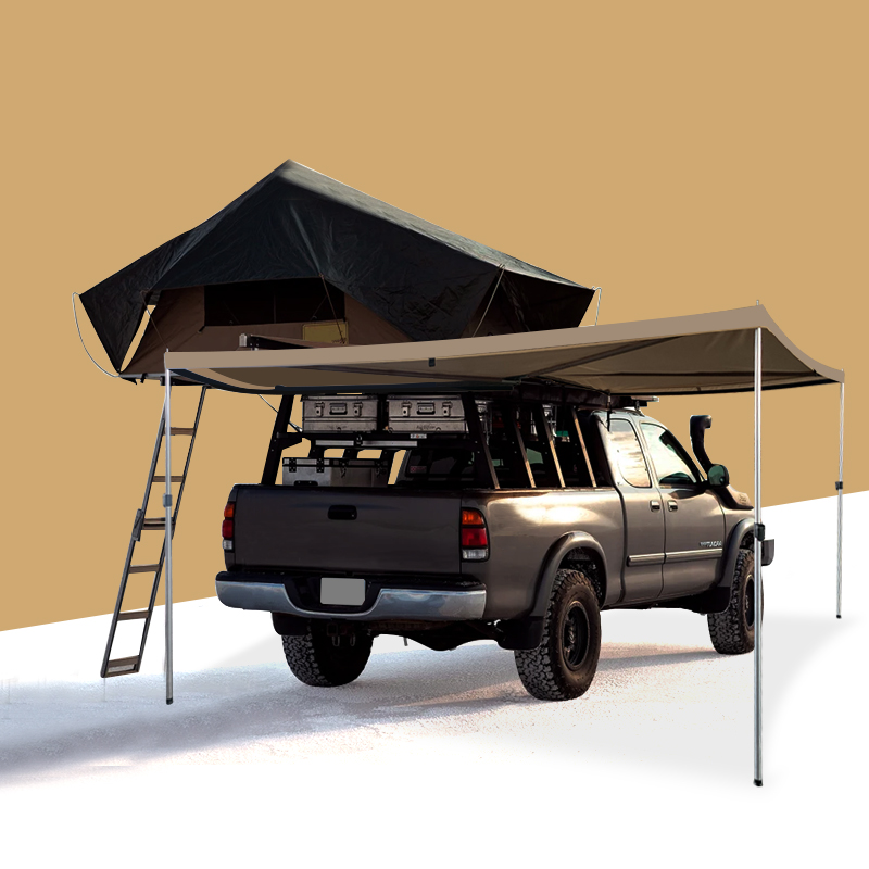 Toldo lateral para vehículos 4x4, refugio solar para SUV, RV, camping, pesca